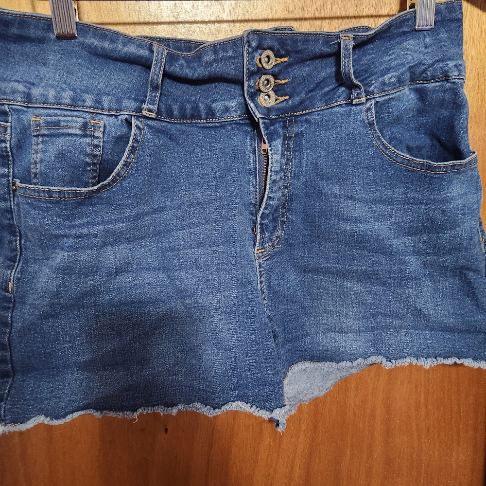 Blue Denim Cutoff Shorts California Vintage 13